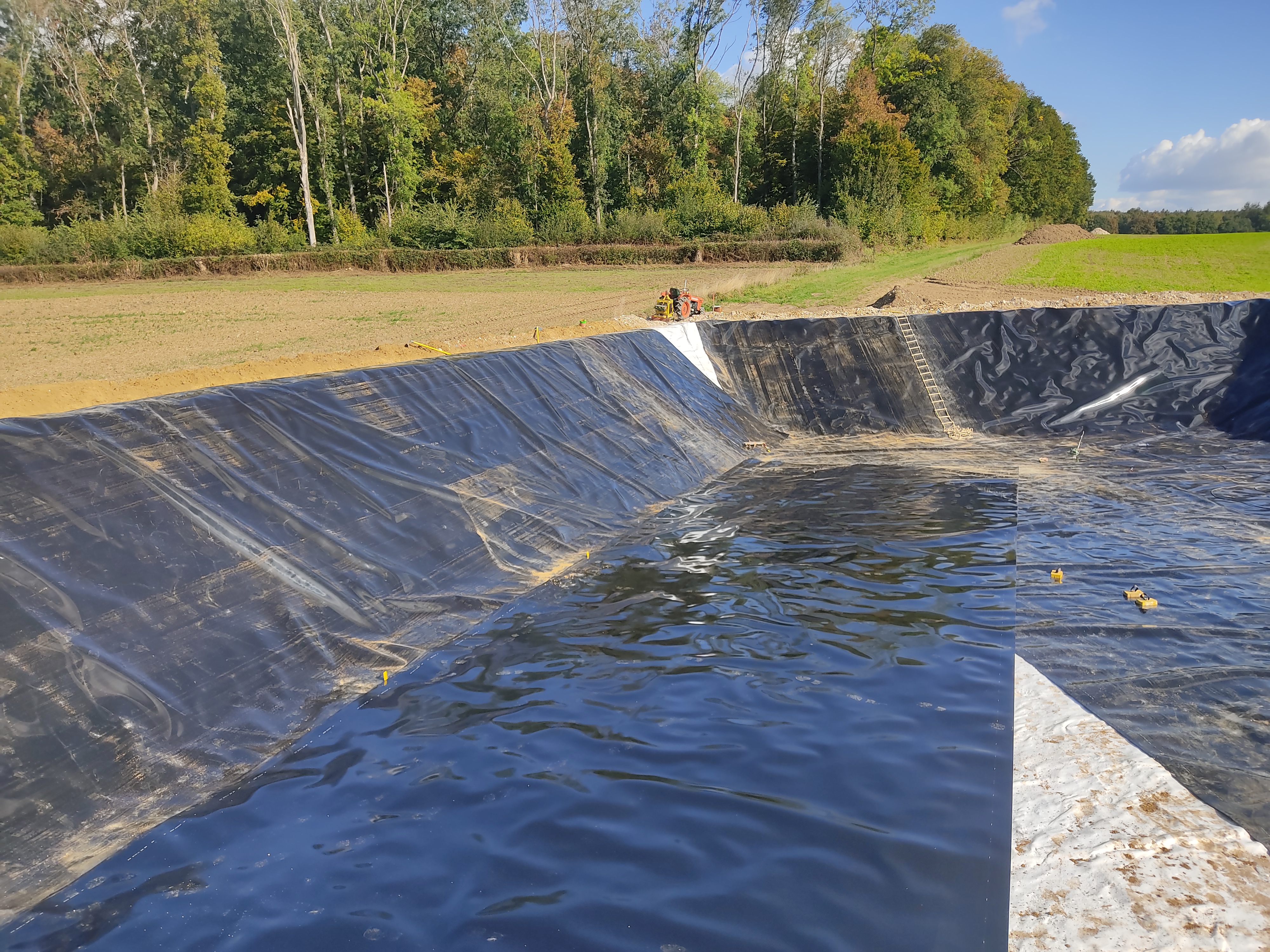 BASSIN TAMPON D'IRRIGATION   DPT 02